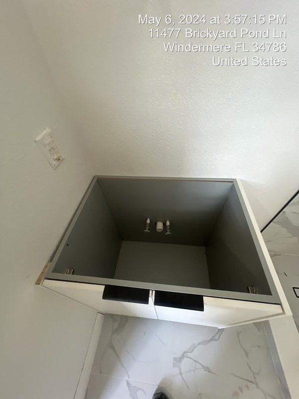 Luxury Bathroom with Custom Vanity Storage