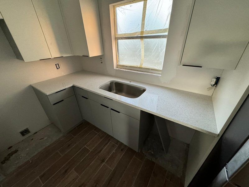 Polished kitchen with custom cabinetry