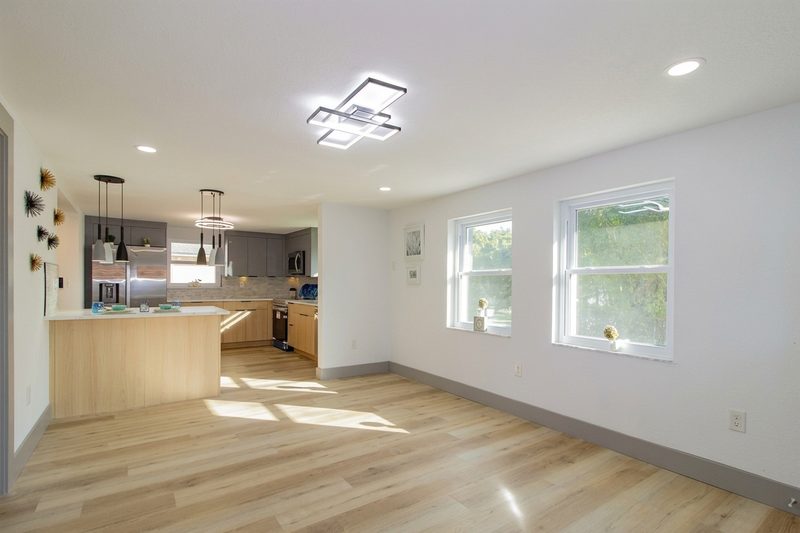 Open-Concept Kitchen with Custom Wood Cabinetry