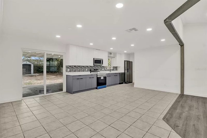 Refined kitchen with custom cabinetry