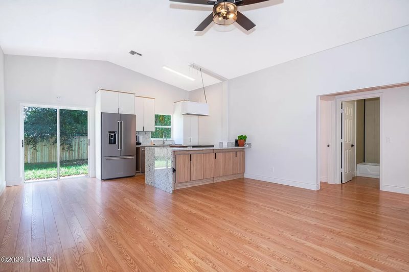 Refined kitchen with custom island cabinetry