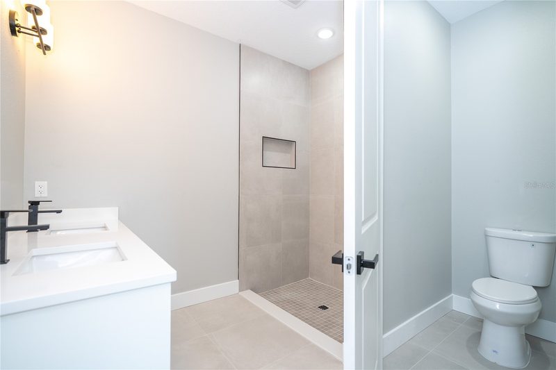 Elegant Primary Bathroom with Walk-In Shower