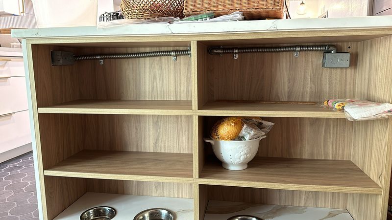 Custom Pet Room with Built-In Storage